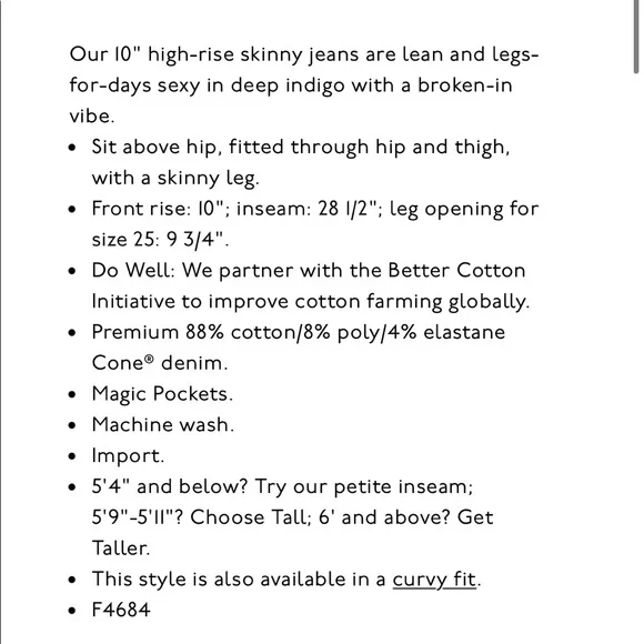 Madewell 10" High-Rise Skinny Jeans - Picture 7 of 7